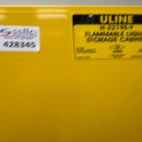 ULINE 90 Gallon Flammable Liquid Storage Cabinet image 0